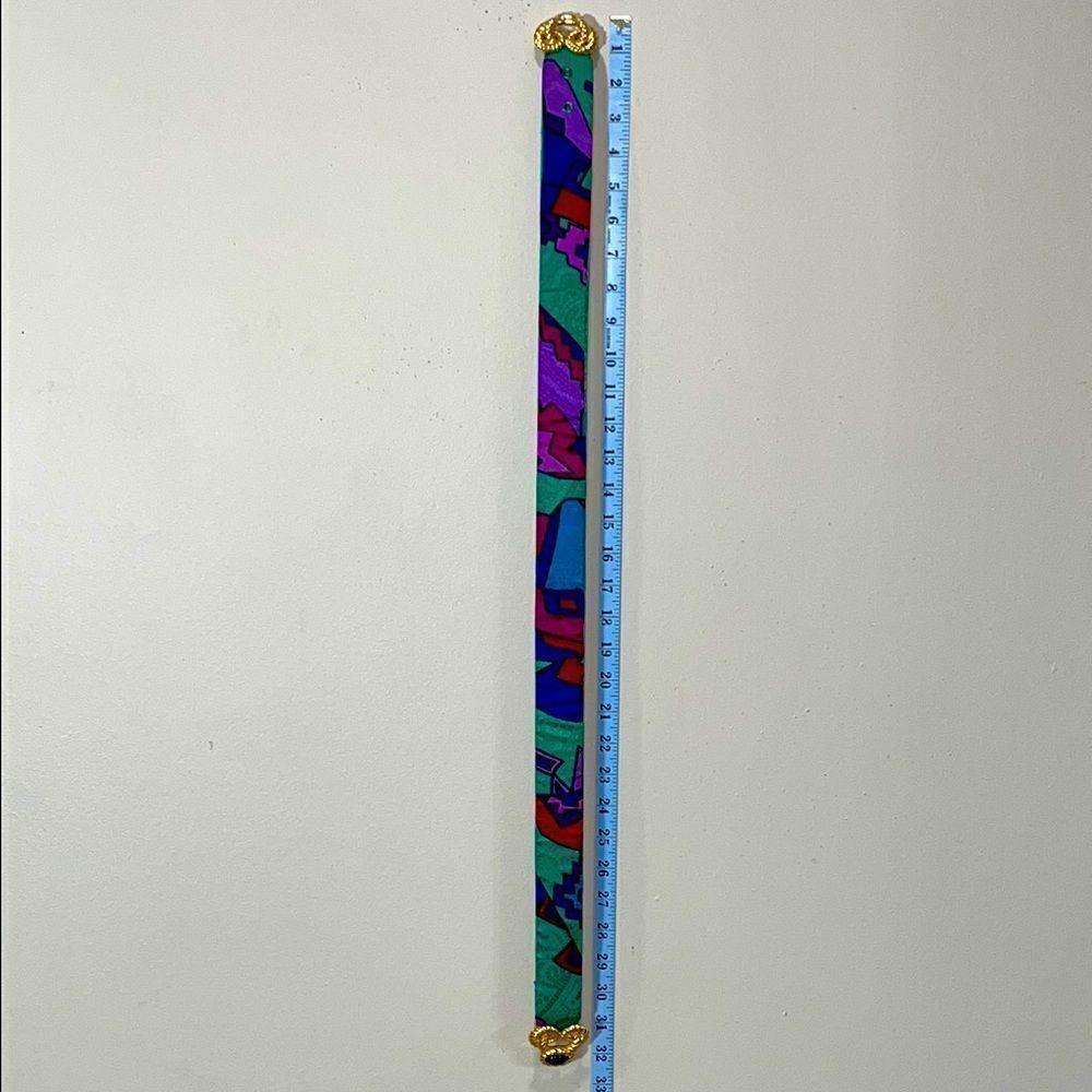 Super Cute Vintage Colorful Abstract Belt.